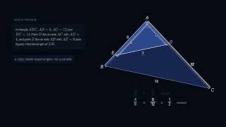The Flipped Copy: Similar Triangles Without a Parallel