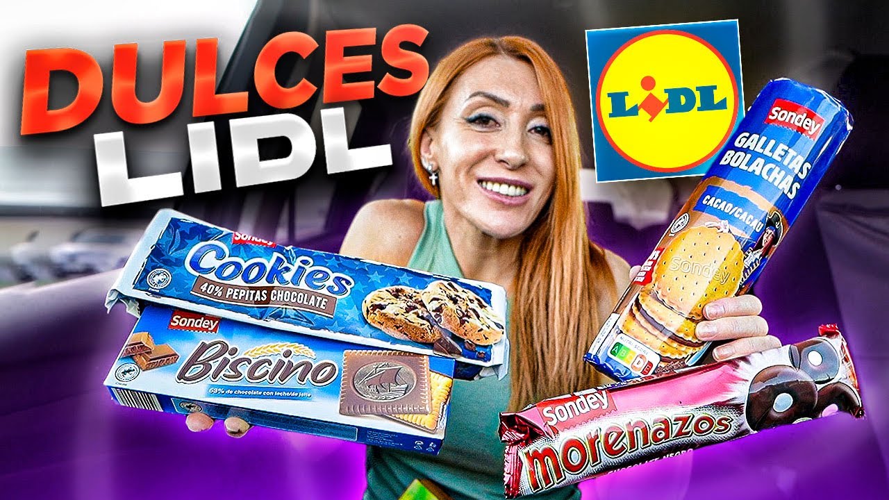 Probando DULCES de LIDL BARATOS *VALEN LA PENA?*