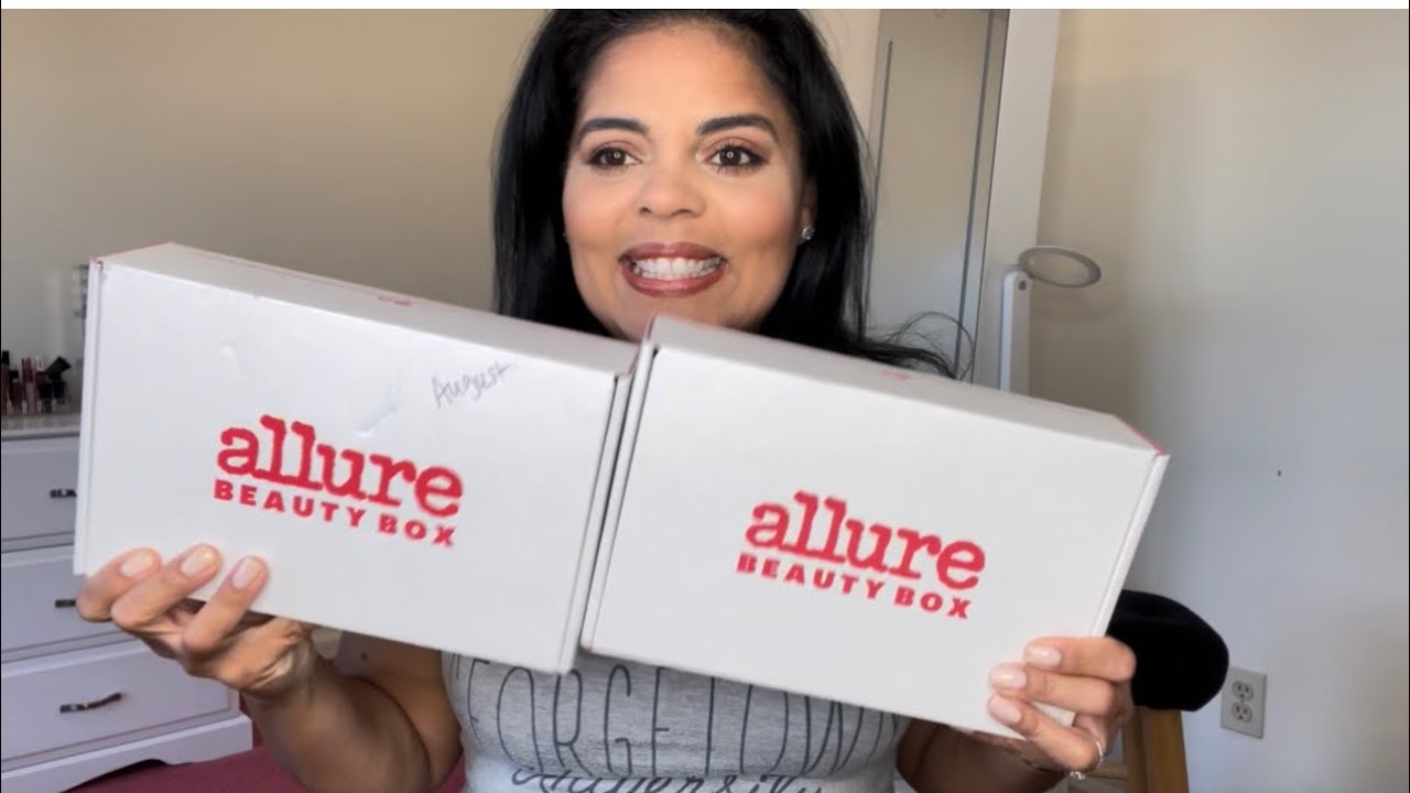 July AND August Allure Beauty Box YouTube