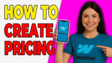 How To Create A Pricing Table (Webflow Tutorial 2025)