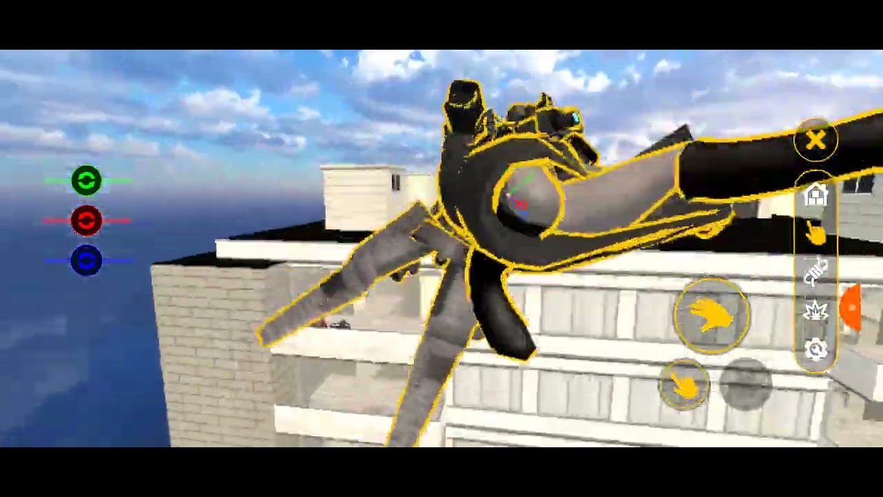 Garten of banban y fnaf en un edificio de Garry's mod (bloodbox) el fin de el sheriff....