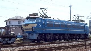 JR貨物 EF66-27 貨物列車(3091レ 復活ゼロロク) 東海道 稲沢－清洲 貨物線