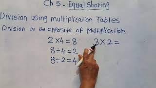 Grade-2 | Maths | Division using Multiplication Tables