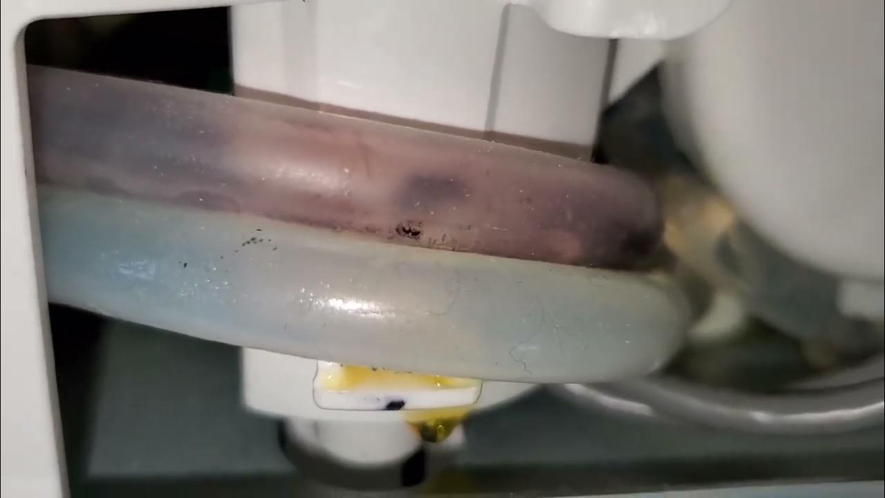 ROTIMATIC BLACK RESIDUE IN WATER PIPE IT'S *NOT* SIMPLY MOLD BUT