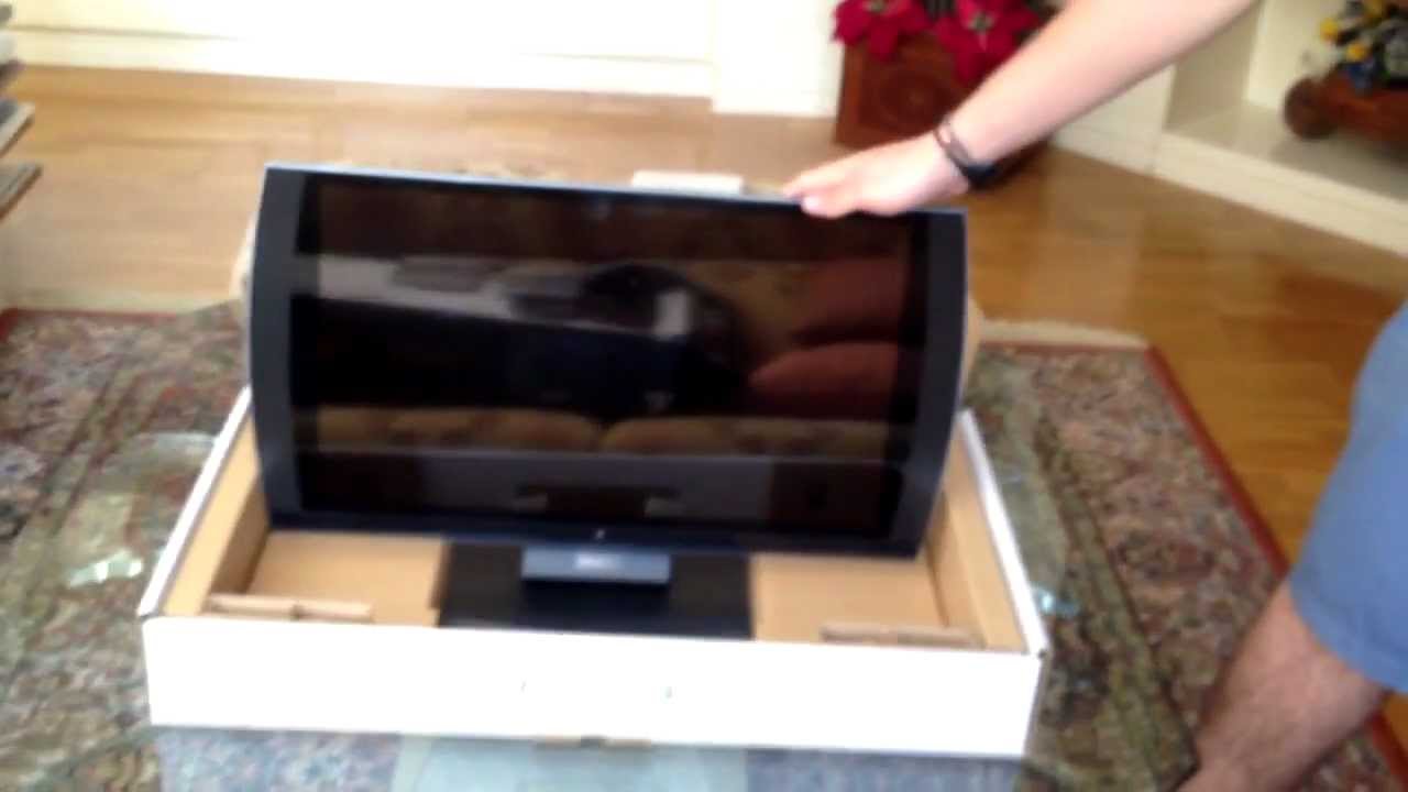 Unboxing sony ps3 3d tv YouTube