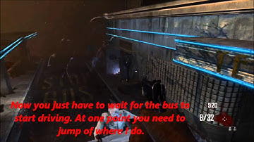 Black Ops 2 Zombies Glitch - Door barrier Glitch in Bus depot