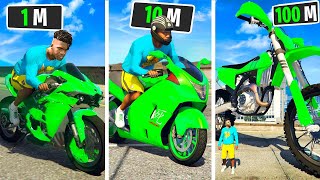 Mỗi Lần Va Chạm XE MÁY Của Tôi Lại Cao Hơn Trong GTA 5 screenshot 3