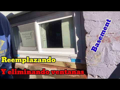Video: ¿Cómo cubro una ventana rota del sótano?