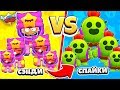 5 СЭНДИ ПРОТИВ 5 СПАЙКОВ BRAWL STARS! САМАЯ КРУТАЯ КОМАНДА В BRAWL STARS #2