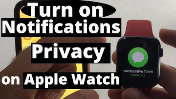 Turn On Notification Privacy on Apple Watch To Hide Notification Preview & Details 2024