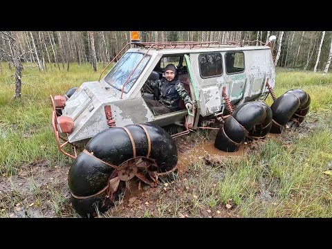 Видео: Доработали и испытали редкий вездеход Арктика из 90х!