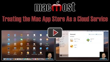 Treating the Mac App Store As a Cloud Service (MacMost #1867)