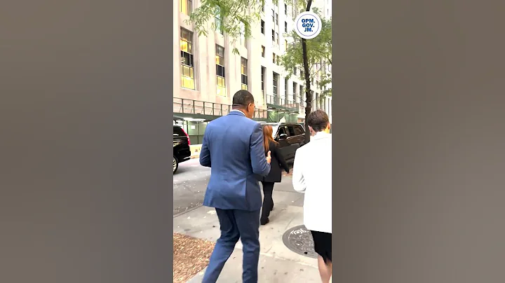 Prime Minister Dr Andrew Holness in New York for the UN General Assembly #jis #ungeneralassembly