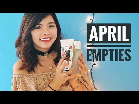 [ENG] APRIL EMPTIES - NHỮNG SẢN PHẨM DÙNG HẾT TRONG THÁNG 4 // Bóng Bay