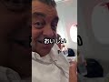 飛行機の中で卵を食うお父ちゃん #shorts #切り抜き