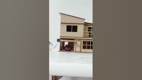 Maquete portão automático com arduíno