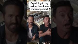 Yes, questions we will be happy to answer 👀 #hughjackman #ryanreynolds #youhavequestions #crystals