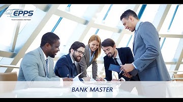 EPPS SMART ERP - Bank Master