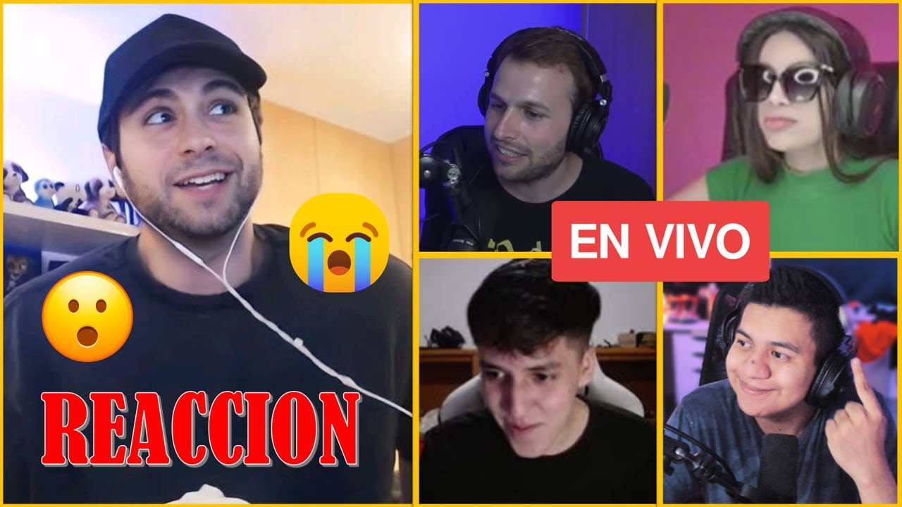STREAMERS REACCIONAN E INTERACTURAN CON VEGETTA777 (TERMINAN MUY EMOCIONADOS)