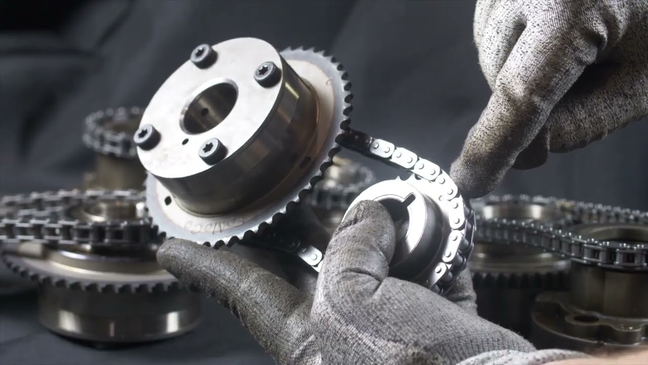 Reemplazo de la cadena de distribución del motor V6 DOHC Ford 3.5/3.7L, Cloyes 9-4226S & 9-0738S.