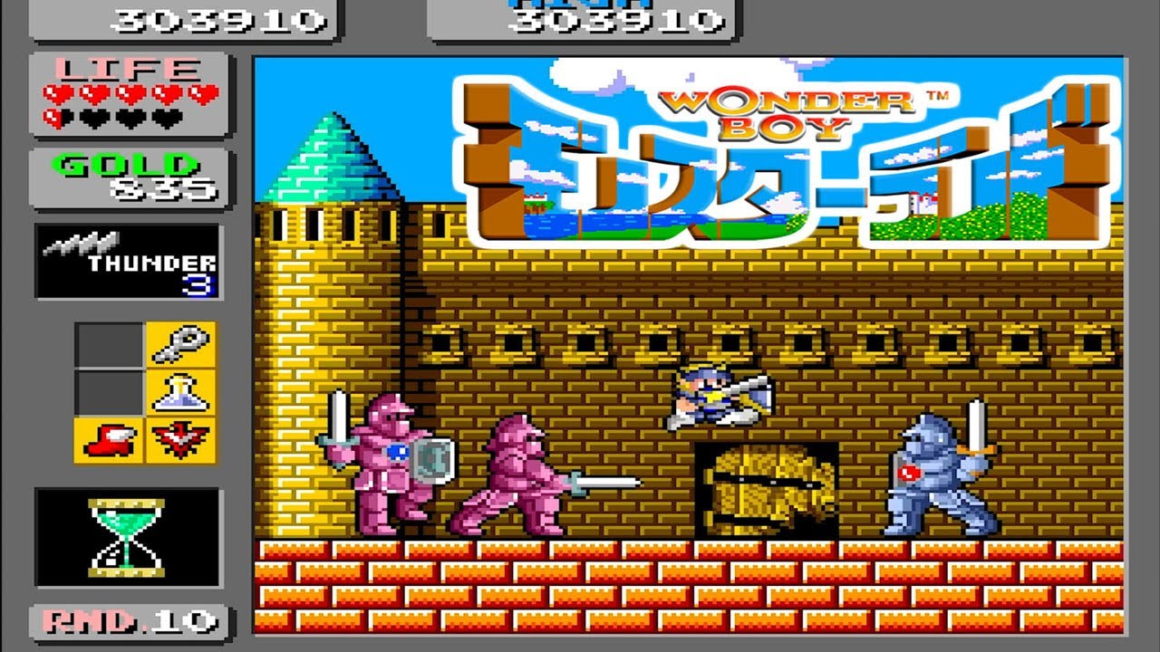 Arcade Wonder Boy in Monster Land - Full Game - YouTube