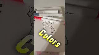 Drawing a requested pokemon:lucario #pokemon #drawing