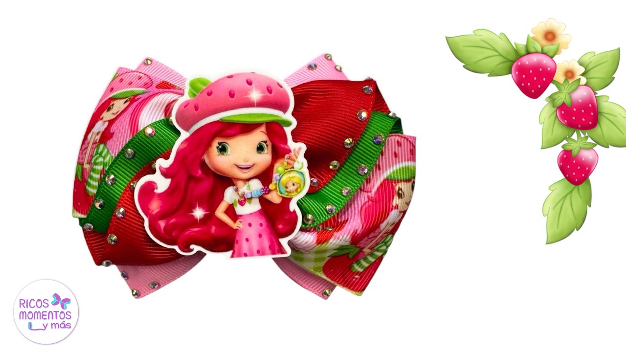 Moños con listón se 5 cm fáciles de hacer / moños para niñas / lazos de listón / moños fáciles 