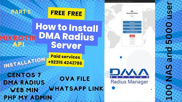 how to install CENTOS 7 part 5 | dma radius server Free DMA Softlab Installation | technicalaqib1