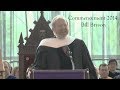 Kenyon College: Bill Bryson Commencement Address 2014