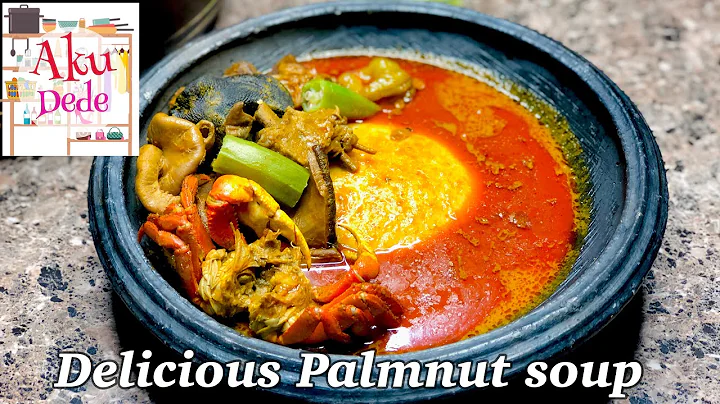 Delicious Ghana Palmnut Soup || My Mama’s tips and tricks || Easy soup recipe