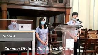 Video thumbnail of "Carmen Divina - Doa Seorang Anak (Cipt. Julia Pardede)"