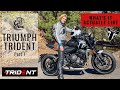 Triumph Trident 660 - Test Ride Review with The Girl On A Bike in Tenerife