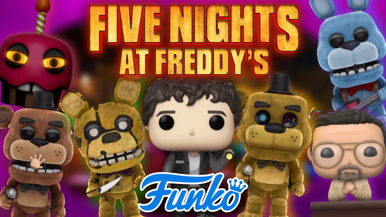 The Five Nights at Freddy's Movie Funko Pop Line Concepts! - [FNAF