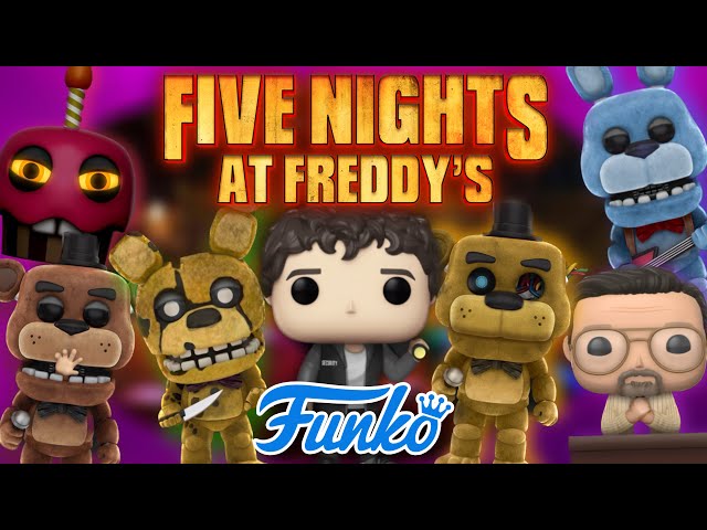 The Five Nights at Freddy's Movie Funko Pop Line Concepts! - [FNAF