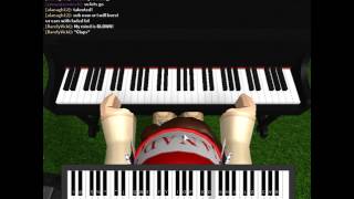 Moana - How Far I'll Go | Virtual Piano | Roblox screenshot 3