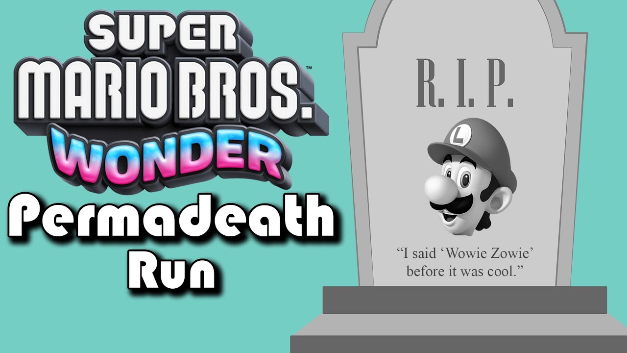Super Mario Bros. Wonder, but With Permadeath