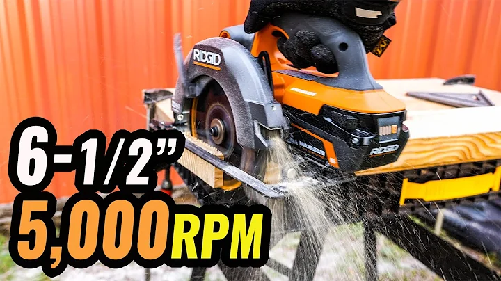 RIDGID R8656 18V Sub Compact Brushless 6-1/2" Circular Saw Review