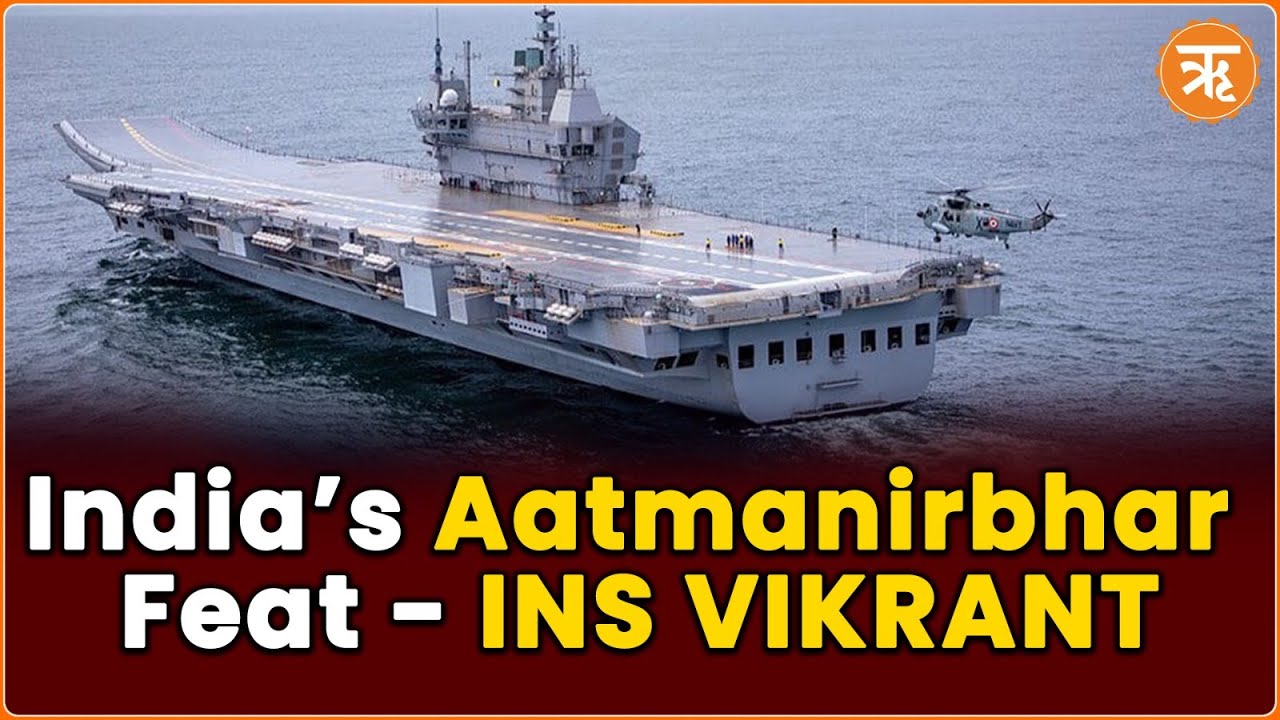 The Indian Navy Demonstrates Operations with Indigenously-Made INS Vikrant | Ritam News