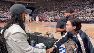 Tennis Star Naomi Osaka Is A Successful Fan As She Meets Btss Suga