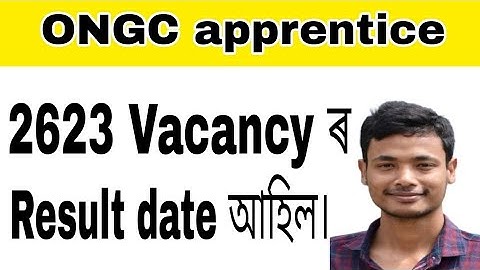 ONGC apprentice Result update #babuassam #ongc #apprentice