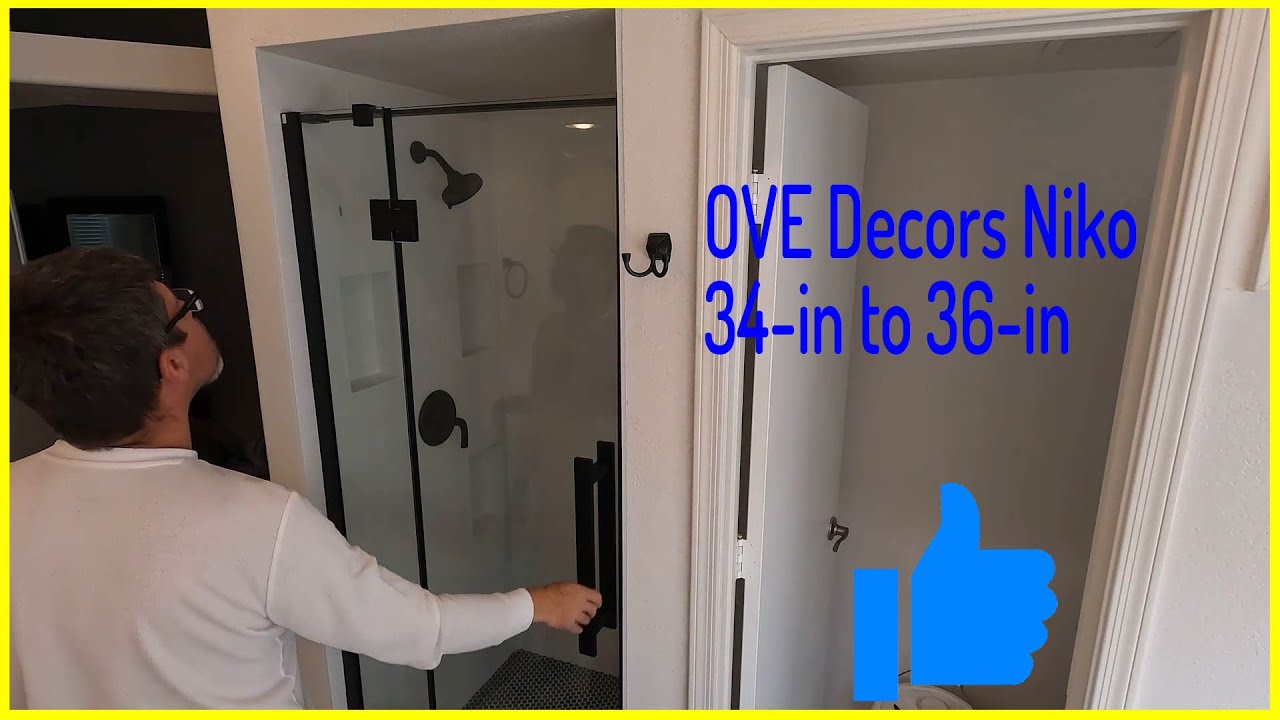 Como Instalar Puerta De Vidrio para Ducha Pequeña de un baño ( OVE