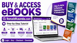 How to Buy & Access eBooks on RonaldKaunda.com | Complete Step-by-Step Tutorial