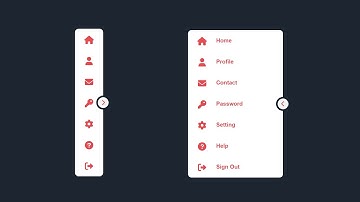 Navigation Drawer Menu Using HTML, CSS & JavaScript