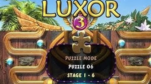 Puzzle mod (1-42) // Luxor 3