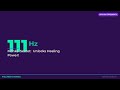 Monks' Secret: 111Hz Unlocks Healing Power!