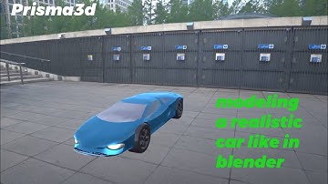 modeling  a car just like in blender but on Android