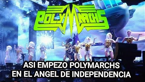 ASI EMPEZO POLYMARCHS EN EL ANGEL DE LA INDEPENDENCIA PARA MAS DE 200,000 GENTES