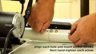 Attaching the Leg Extensions on your Speedball Boss Series Pottery Wheel