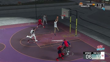 NBA 2k21 playing with a zen player for the first time