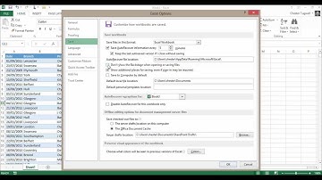 Excel 2013: Disable the File Tab Backstage View When Saving & Opening